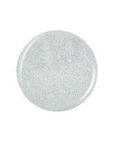 Salon Perfect Nail Lacquer Swatch - Silver Glitter, Multi-Dimensional Sparkle, Glossy Finish, Smooth Application.